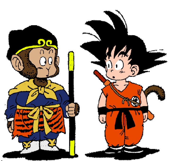 chibis, Sun Wukong and Son Goku